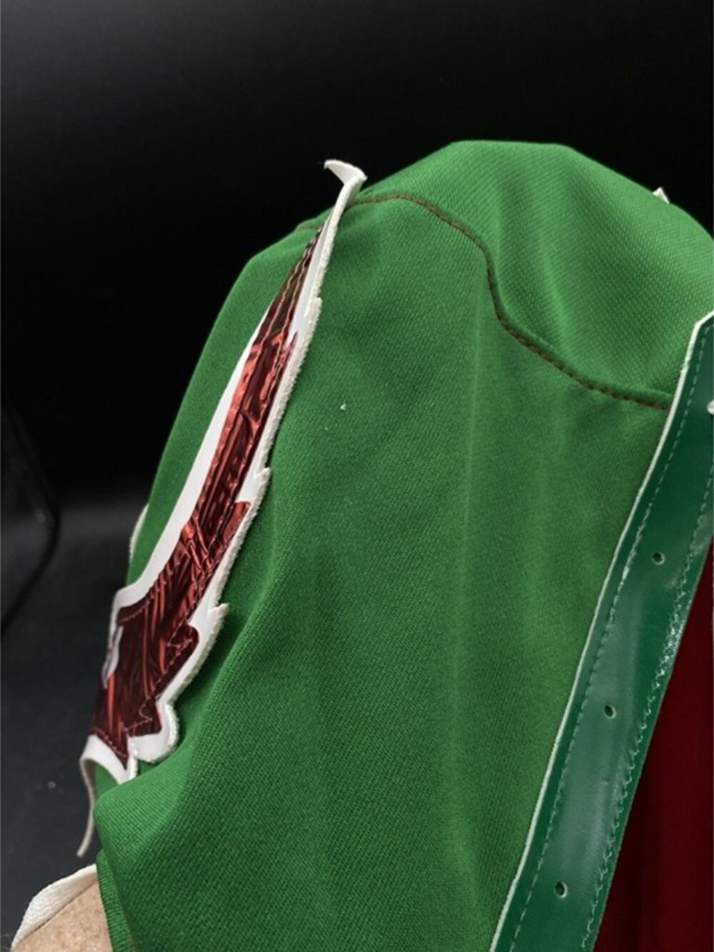 Mexican Lucha Libre Wrestling Mask Red Green White Rey Mysterio #1 - Picture 9 of 11